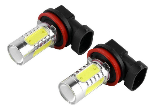 2pcs H11 Dc 12v 7,5 W Led Luz Antiniebla Del Coche Bombillas