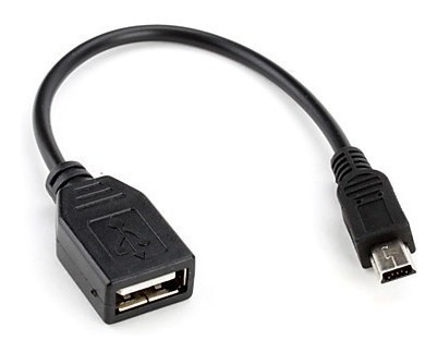 Remate Cable 5 Pines Usb Otg Hembra Puerto Conectar Radio