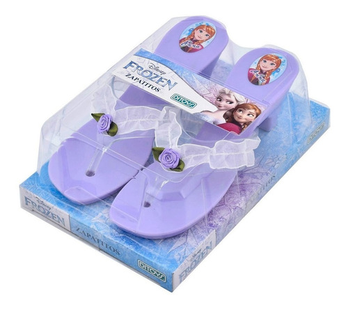 Zapatitos Con Taco Frozen Elsa O Ana Ditoys Jeg 2364 El Gato