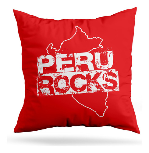 Cojin Deco Peru Rocks Mapa (d0020 Boleto.store)