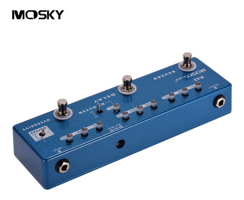 Mosky Rd5 5 En 1 - Pedal De Reverberación De Efectos Múlti