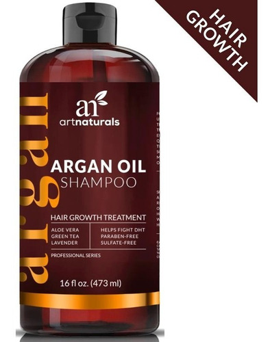 Champú Nuevo Crecimiento De Aceite De Argán Artnaturals