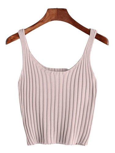 Crop Top Palo Rosa Canalé Shein