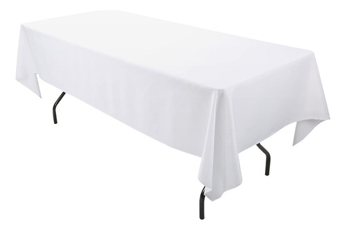 Mantel Rectangular De 60 X 102 Pulgadas, Mesa De 6 Pies