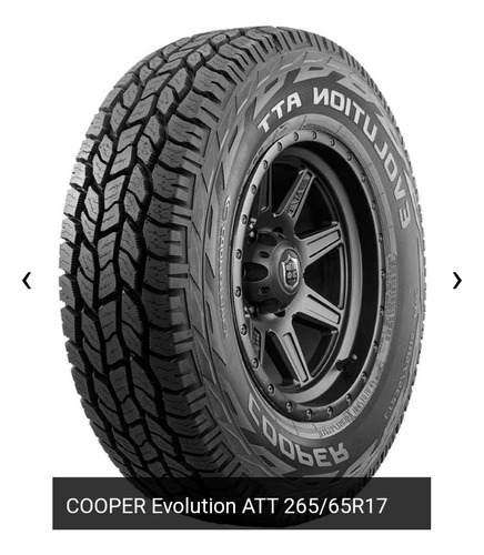 Lt265/65r17 Cooper Tires Evolution Att Línea Blanca Usa