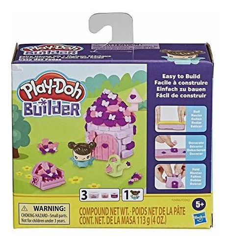 Manualidades - Play-doh Builder Fairy House Kit De Construcc