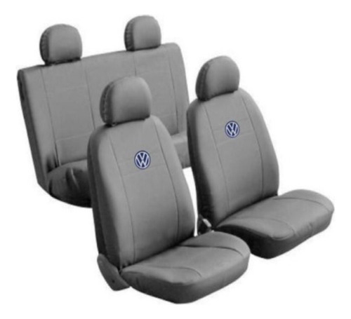 Capa Banco Carro 100% Couro Saveiro Cabine Dupla