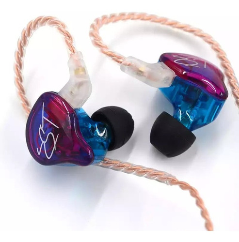 Audifonos In Ear Kz Zst Pro 2019  + Estuche Kz Y Espumas