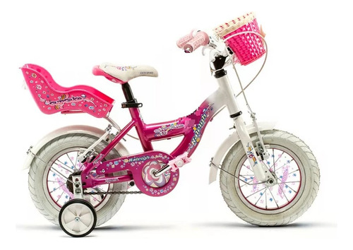  Bicicleta Niñas Raleigh Cupcake Rodado12 Aluminio 2a4 Años