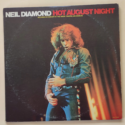 Vinilo - Neil Diamond, Hot August Night - Mundop