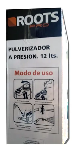 Fumigador Pulverizador A Presi n 12 Lt Lanza Bronce Mochila