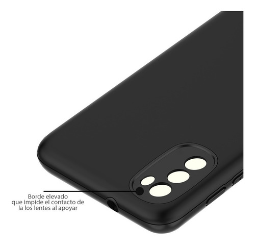 Imagen 2 de 7 de Funda Alto Impacto Reforzada Protege Cámara Para Moto G200