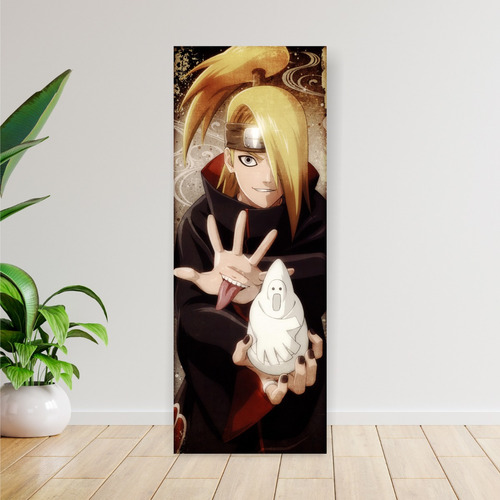 Imagen 5 de 8 de Cuadro Grande De Anime Deidara Akatsuki - Animeras