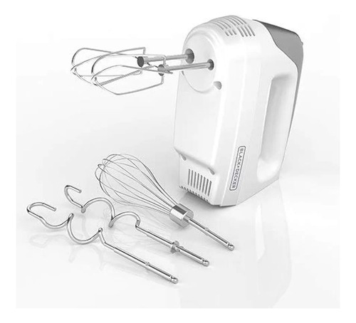 Batidora De Mano Acero Inoxidable 5 Velocidades 2 Funciones