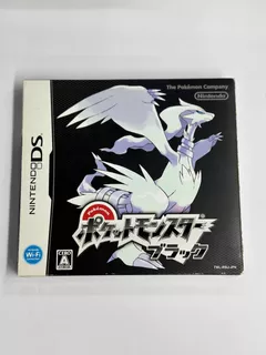 Pokémon Black Nintendo Ds Japones Original Completo