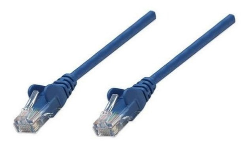 Cable Red Patch Parcheo 1 Metro Cat 6 Utp Azul Intellinet 