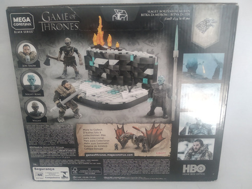 Batalla Mas Alla De La Pared Juego De Tronos Mega Construx