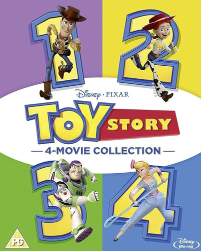 Blu-ray - Toy Story Collection - Físco Original N