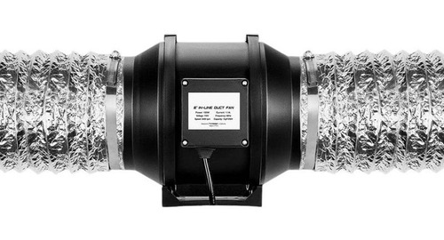 Imagen 4 de 4 de Ducto De Aire Para Extractores E Inyectores Expandible 8''