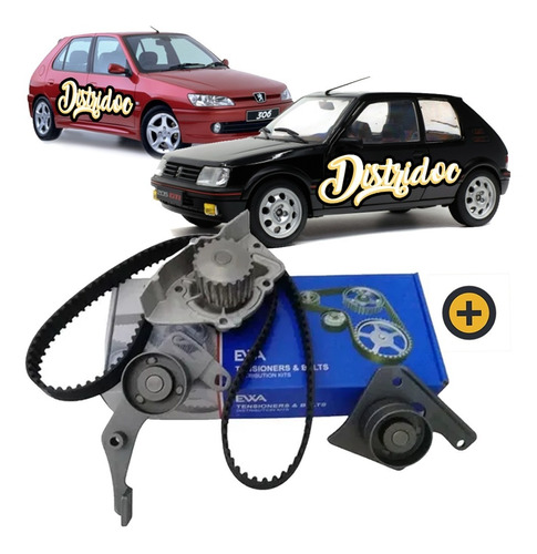 Kit Distribucion +bomba Peugeot 205 306 405 Boxer 1.9 Diesel