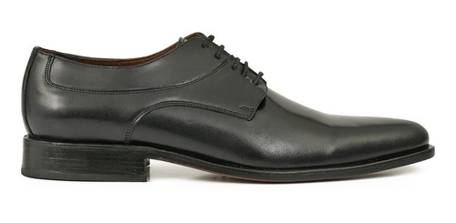 Zapato Briganti Cuero Hombre Liso Acordonado - Hcac00909