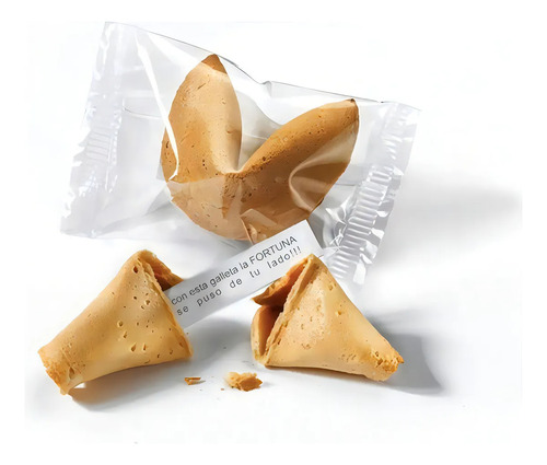Galletas De La Fortuna Sabor Vainilla A Granel X 11 Unidades