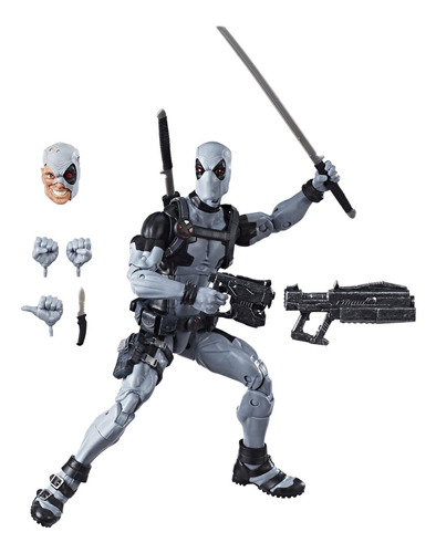 Marvel E1974 Hasbro Legends Series - Figura De Acción Deadpo