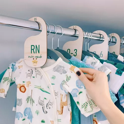 Separador E Organizador De Cabides Para Bebe - Safári