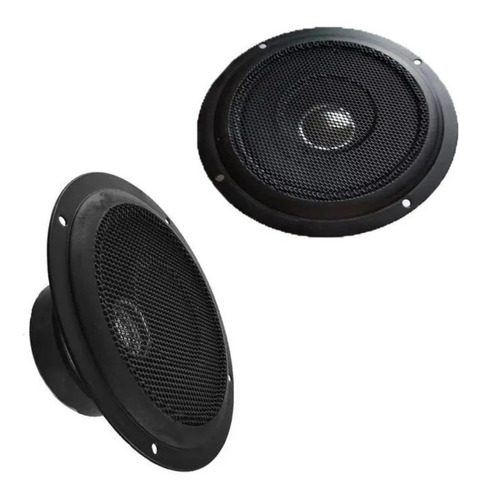 Par Alto Falante Mid Ranger Em 5s 100w 8ohms Médio Voz