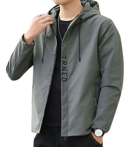 Chaqueta Fina A Prueba De Viento Casual Para Hombre Tactica