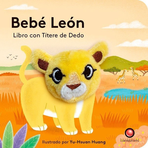 Libro Con Títere De Dedo. Bebé León - Huang Yu Hsuan