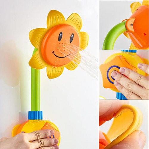 Imagen 4 de 7 de Ducha Para Bebe Juguete De Baño Divertido Manual