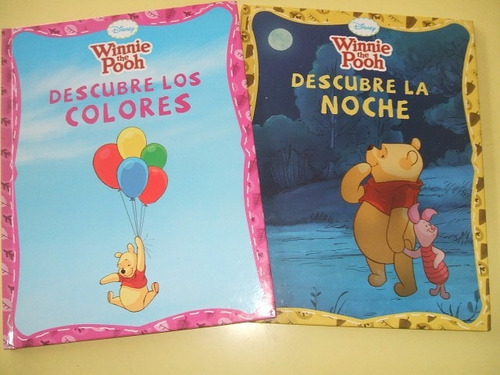 Lote De 2 Libros Educativos De Winnie The Pooh Disney