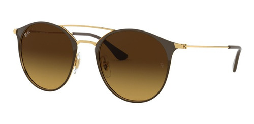 Lentes De Sol Top Brown Ray-ban