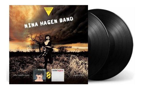 Nina Hagen Band Unbehagen Vinyl + Nina Hagen Band 2LP