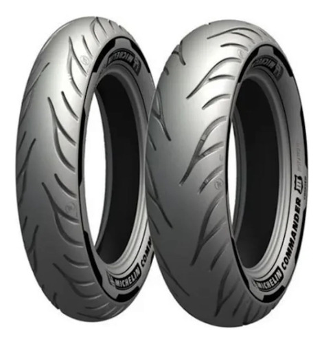 Par Pneu Moto Michelin Commander 3 100/90 B19 + 170/80 B15