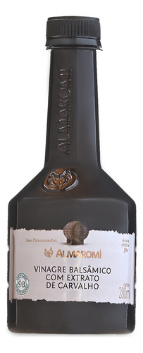 Vinagre Balsâmico Com Extrato De Carvalho Almaromi 280ml