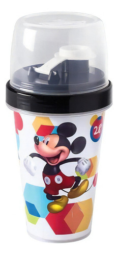 Copo Mini Shakeira Princesas Super Heróis 320ml - Plasútil Mickey