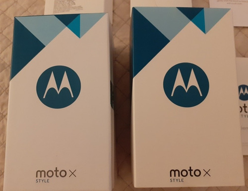 Caja Motorola X Style Bamboo White,modelo Xt 1572. Completa. | MercadoLibre