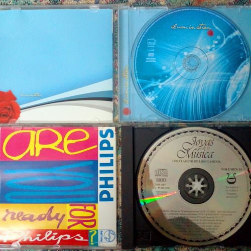 Lote 8 Cds Musica Clasica Y Relajante Celta Opera Vivaldi Estándar