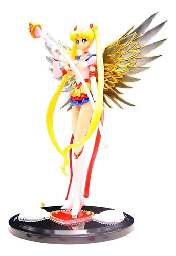 Figura De Acción Sailor Moon Animé Adorno 17 Cms