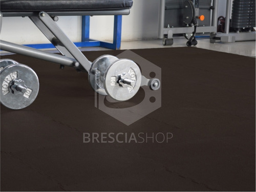 Imagen 6 de 8 de Piso Gimnasio Color Negro Eva Fomi Espesor 12 Mm Cubre 5 Mt2