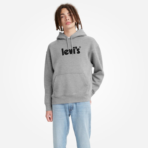 Levi´s Sudadera Hombre T3 Relaxd Graphic Hoodie Core Poster 