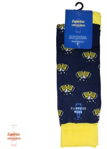 Imagen 9 de 9 de Foursome Beer Socks Lovers - 4 Pares De Medias (¡salud/cheer