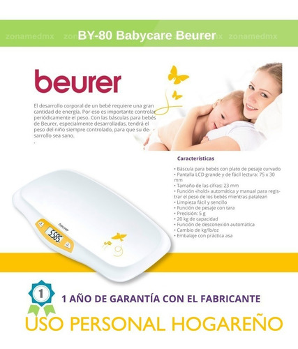 Imagen 3 de 9 de Balanza Pediatrica Bebe Digital Profesional Solida Robusta