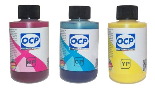 Tinta Alemana Ocp Pigmentada Para Hp 8210 7740 7110 3x100ml