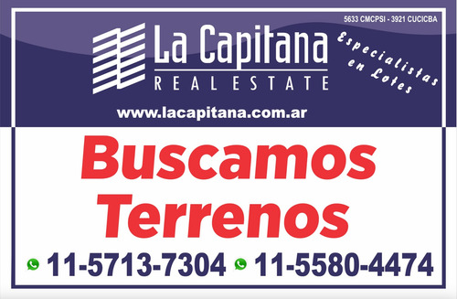 Lote, Villa Urquiza, Mariano Acha 1800, Cerca Plaza Zapiiola