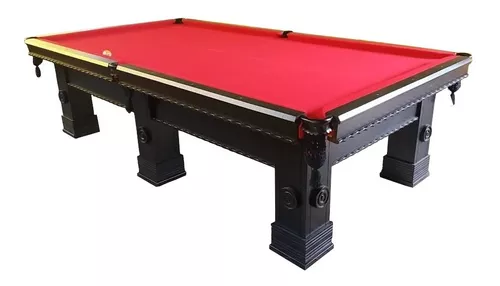 Mesinha de Jogo Sinuca 40CM Infantil Snooker Brilhar Com 02 Tacos