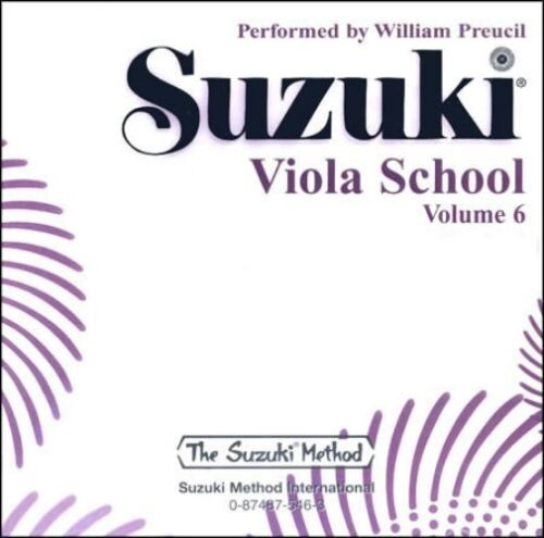 Suzuki Viola School Cd 6 , 0546 Eeb