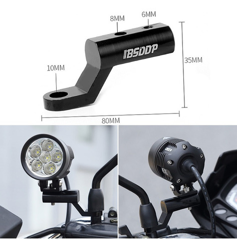 Adaptador De Extensão Black Espejos Extensores De Luz Y Espa